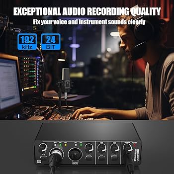 Amazon.co.jp: USBオーディオインターフェイス、RHM 2 in 2出力